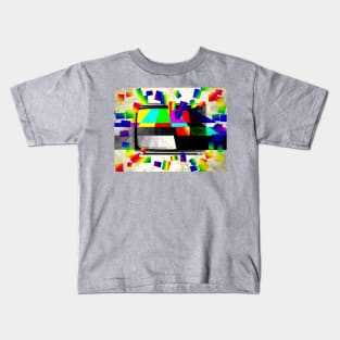 TV Color Bars Kids T-Shirt